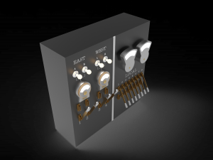 panel switch old Modelo 3D