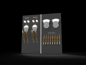 panel switch old 3D Model