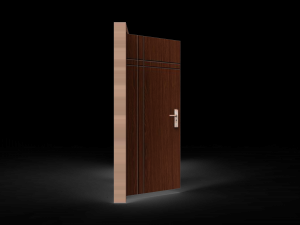 wooden door 3D Model