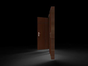 wooden door 3D Model