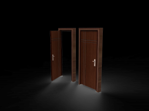 wooden door 3D Model
