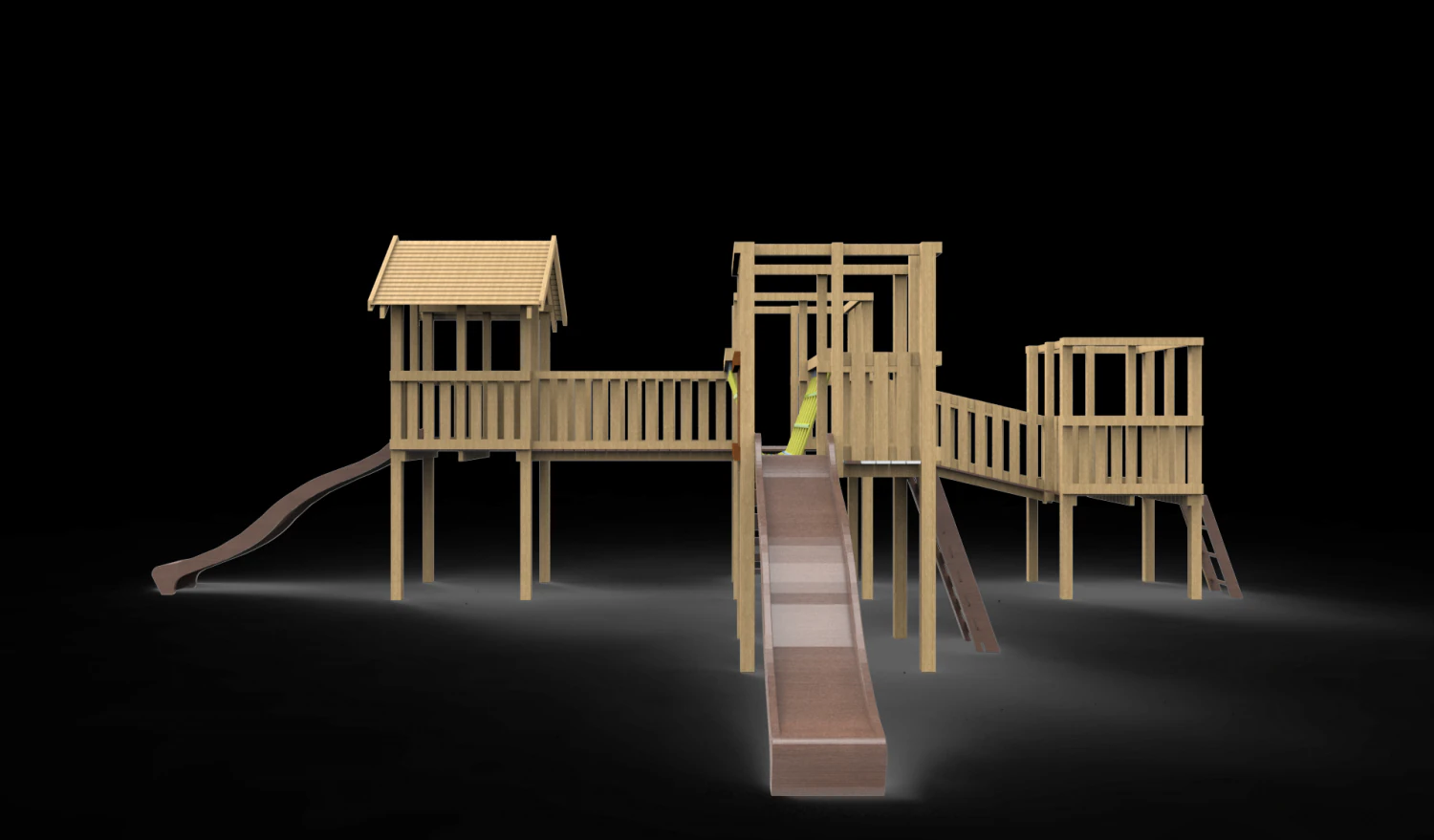 playground minimalis 3D Model .c4d .max .obj .3ds .fbx .stl .blend 