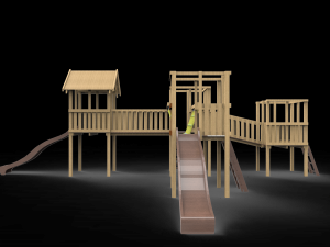 playground minimalis 3D Model