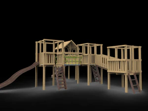 playground minimalis 3D Model