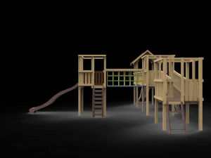 playground minimalis 3D Model