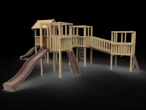 playground minimalis 3D Model