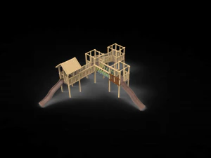 playground minimalis 3D Model