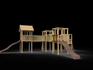 playground minimalis 3D Model