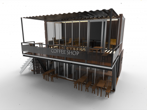coffe cafe 3D-Modell