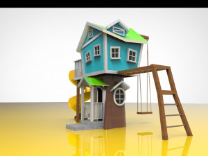hobbit playground 3D Model