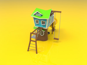 hobbit playground 3D Model