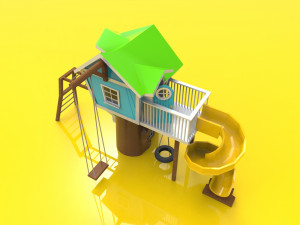 hobbit playground 3D Model