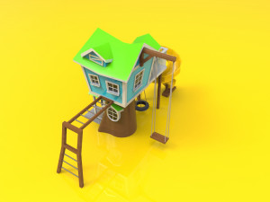 hobbit playground 3D Model