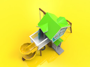 hobbit playground 3D Model