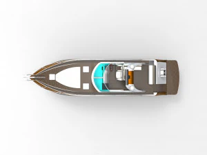 sunseeker boat 3D Model
