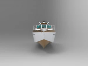 sunseeker boat 3D Model