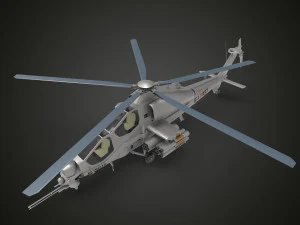 Агуста A129 Мангуста 3D Модель