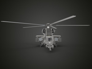 Agusta A129 Mangusta Modello 3D