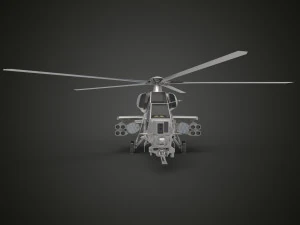 Agusta A129 Mangusta 3D Model