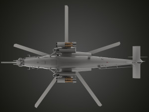 Agusta A129 Mangusta Modello 3D