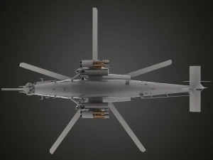 Agusta A129 Mangusta 3D Model