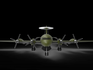 Airborne Early Warning and Control Modelo 3D