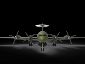 Airborne Early Warning and Control 3D Model