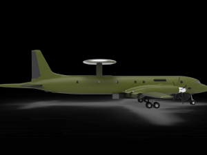 Airborne Early Warning and Control Modelo 3D