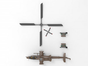 Bell AH-1Z Viper 3D Модель