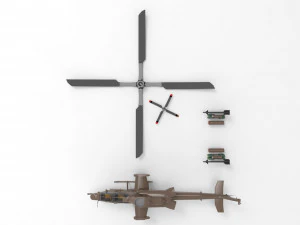 Bell AH-1Z Viper 3D Model