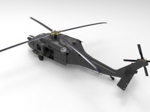 Sikorsky UH-60 Black Hawk Modelo 3D