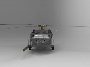 Sikorsky UH-60 Black Hawk 3D Model