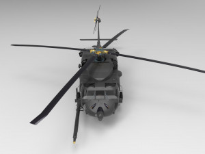 Sikorsky UH-60 Black Hawk Modelo 3D