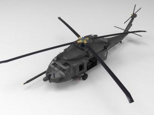Sikorsky UH-60 Black Hawk Modelo 3D