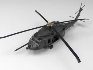 Sikorsky UH-60 Black Hawk 3D Model