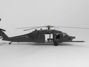 Sikorsky UH-60 Black Hawk 3D Model