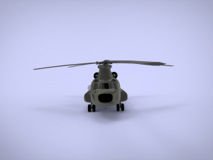 Boeing CH-47 Chinook Model 3D