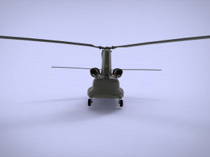 Boeing CH-47 Chinook Model 3D