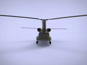 Boeing CH-47 Chinook 3D Model