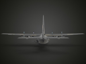 Lockheed C-130 Hercules Modello 3D