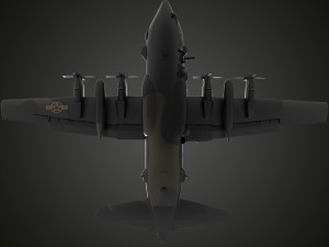 Lockheed C-130 Hercules Modello 3D