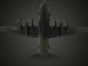 Lockheed C-130 Hercules 3D Model