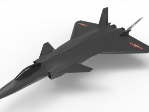 Chengdu J-20 3D Model