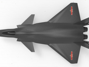 Chengdu J-20 3Dモデル