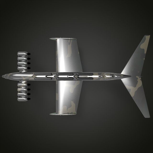 Download Lun-class ekranoplan 3D Model