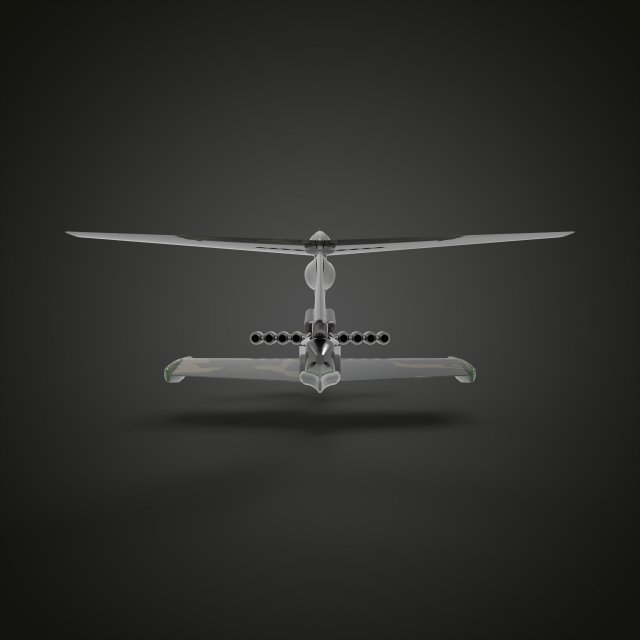 Download Lun-class ekranoplan 3D Model