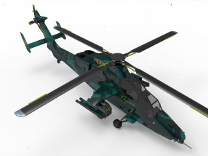 Hélicoptère militaire Eurocopter Tigre classe 60 thermique kit - Hirobo -  Mission Modélisme