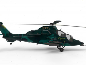 Eurocopter Tiger 3D-Modell