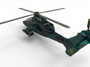Eurocopter Tiger 3D-Modell