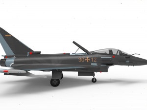 Eurofighter Typhoon Model 3D